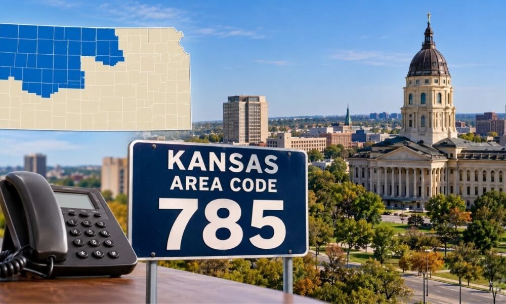 Where Is Area Code 785? Kansas Cities, Map, and Calling Details