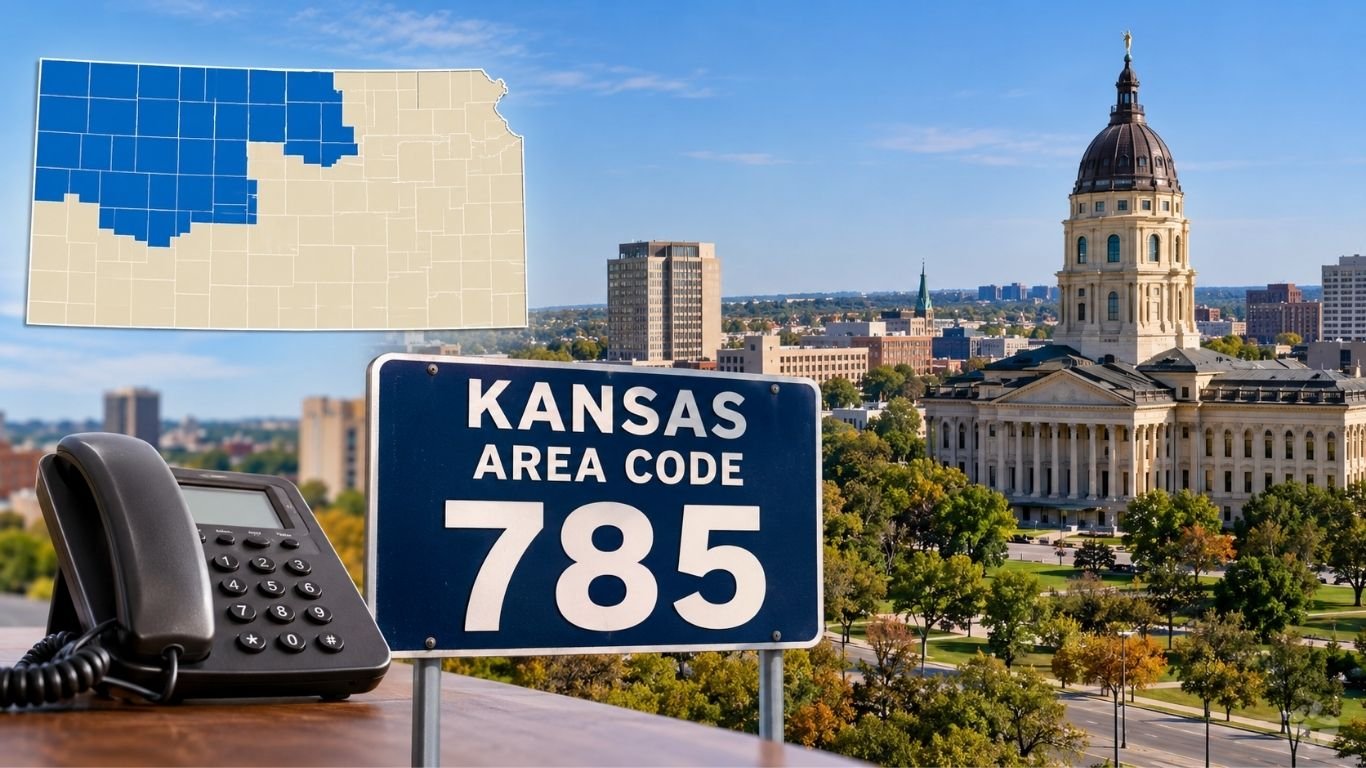 Where Is Area Code 785? Kansas Cities, Map, and Calling Details
